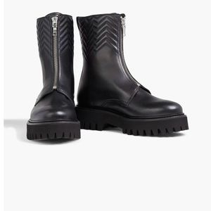 MAJE
Quilted leather ankle boots size 41